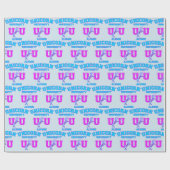 Papier Cadeau Université de Unicorn (Plat)