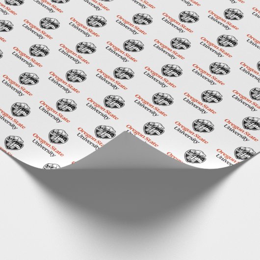 Papier Cadeau Université d'État de l'Oregon (Coin)