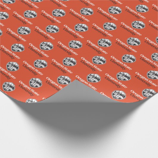 Papier Cadeau Université d'État de l'Oregon (Coin)