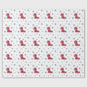 Papier Cadeau Université du Mississippi | Ole Miss Script (Plat)