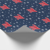 Papier Cadeau Université du Mississippi | Script M (Coin)