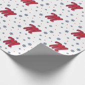 Papier Cadeau Université du Mississippi | Script M (Coin)