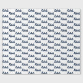 Papier Cadeau Université du Mississippi | Script Rebels (Plat)