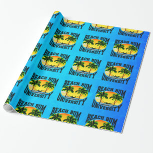 Papier Cadeau Université sans valeur de plage