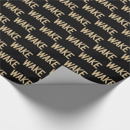 Papier Cadeau Université Wake Forest | Arche de réveil (Coin)