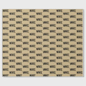 Papier Cadeau Université Wake Forest | Arche de réveil (Plat)