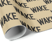 Papier Cadeau Université Wake Forest | Arche de réveil (Coin rond)