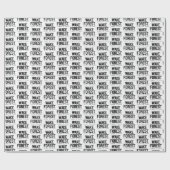 Papier Cadeau Université Wake Forest | Wake Forest (Plat)