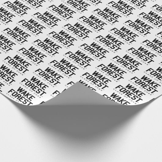 Papier Cadeau Université Wake Forest | Wake Forest (Coin)