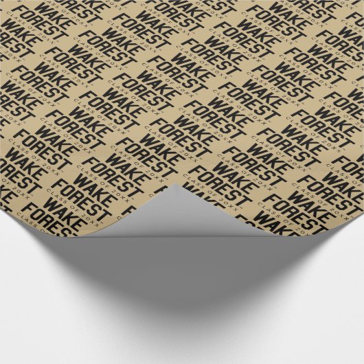 Papier Cadeau Université Wake Forest | Wake Forest (Coin)