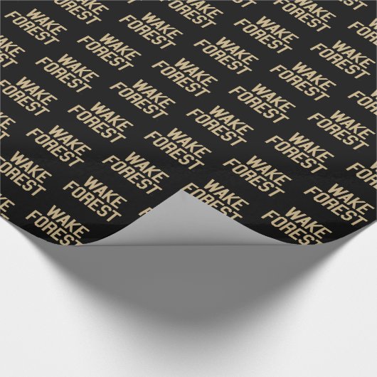 Papier Cadeau Université Wake Forest | Wake Forest (Coin)