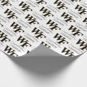 Papier Cadeau Université Wake Forest | WF (Coin)