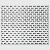 Papier Cadeau Université Wake Forest | Wordmark Wake (Plat)