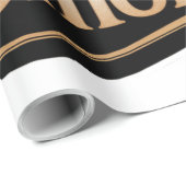 Papier Cadeau Unknown Today, Unforgettable Tomorrow (Coin rond)