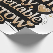 Papier Cadeau Unknown Today, Unforgettable Tomorrow (Coin)