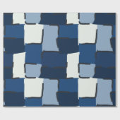 Papier Cadeau Urban Geo | Geo Cobalt | Hero Pattern (Plat)