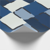 Papier Cadeau Urban Geo | Geo Cobalt | Hero Pattern (Coin)