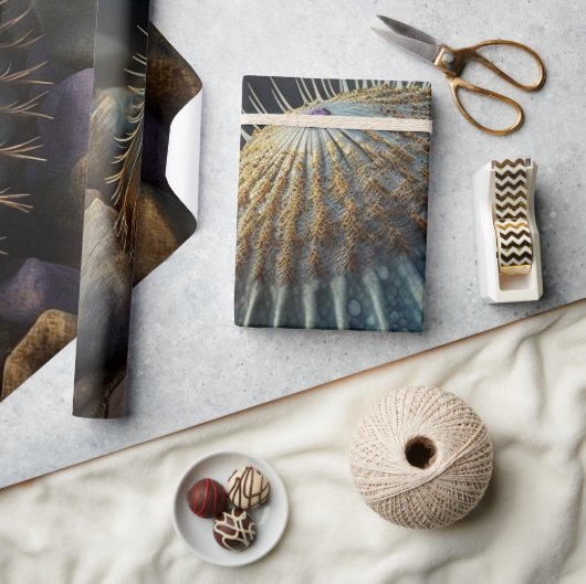 Papier Cadeau Urchine de Deep Sea (Artisanat)