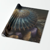 Papier Cadeau Urchine de Deep Sea (Déroulé)