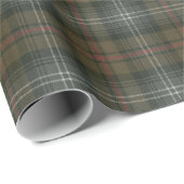 Papier Cadeau Urquhart Patiné Tartan écossais (Coin rond)