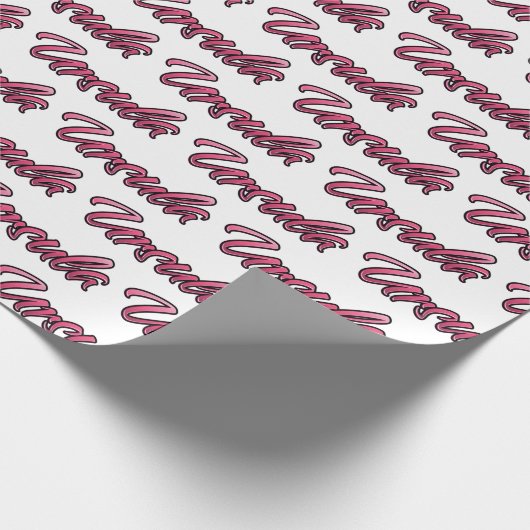 Papier Cadeau Ursula faded pink (Coin)