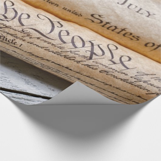 Papier Cadeau US Founding Documents (Coin)