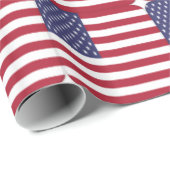PAPIER CADEAU USA (Coin rond)