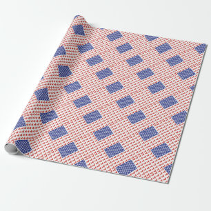 Papier Cadeau USA Dachshund