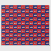Papier Cadeau USA Flag & UK Flag Pattern (Plat)