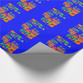 Papier Cadeau USA Hillary Hope Nous Sommes Forts Ensemble (Coin)