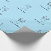 Papier Cadeau UTILISER MASQUE MASQUE CUISINE papier enveloppant (Coin)