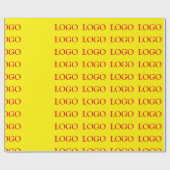 Papier Cadeau Utiliser votre image ou logo (Plat)