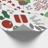 Papier Cadeau Vacances botaniques Whimsical (Coin)