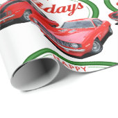 Papier Cadeau Vacances Camaros (Coin rond)