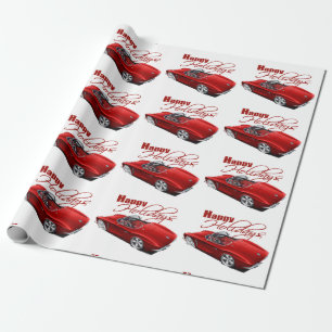 Papier Cadeau Vacances Corvette