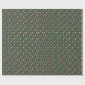 Papier Cadeau Vacances de Casse-Noisette (Plat)