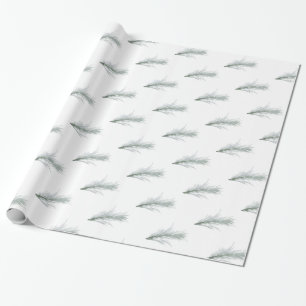Papier Cadeau Vacances de Noël de Pine Simple
