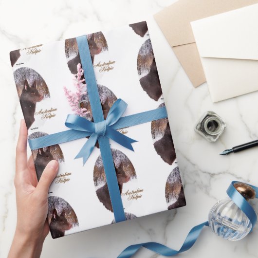 Papier Cadeau Vacances de Noël Kelpie en Australie (Cadeaux)