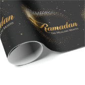 Papier Cadeau Vacances de Ramadan Kareem (Coin rond)