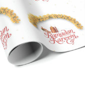 Papier Cadeau vacances de Ramadan Kareem (Coin rond)