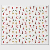 Papier Cadeau Vacances des Gals Gnome (Plat)