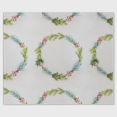 Papier Cadeau Vacances en aquarelle (Plat)