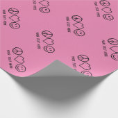 Papier Cadeau Vacances faites sur commande d'art de pixel de (Coin)