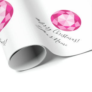 Papier Cadeau Vacances faites sur commande de Noël de pierre