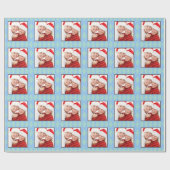 Papier Cadeau Vacances faites sur commande de photo de motif à (Plat)