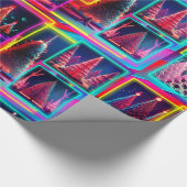 Papier Cadeau Vacances Fluorescentes Lumineuses Enveloppes Cadea (Coin)