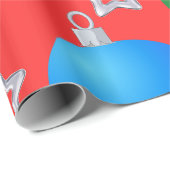 Papier Cadeau vacances heureuses (Coin rond)