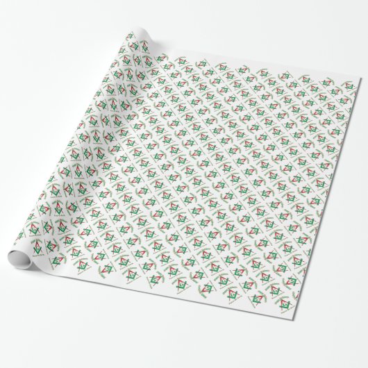 Papier Cadeau Vacances maçonniques (Déroulé)