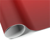 Papier Cadeau Vacances Red Glow (Coin rond)