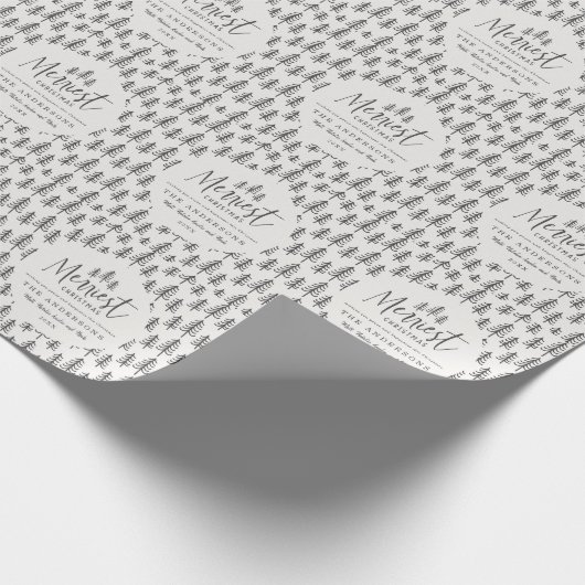 Papier Cadeau Vacances rustiques de ferme du plus Joyeux Noël (Coin)